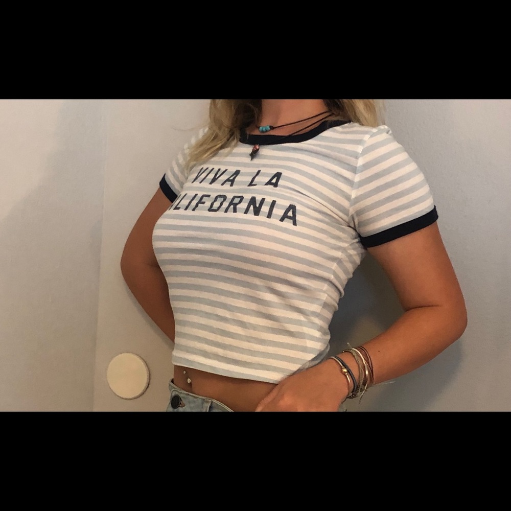 Striped Blue Shirt